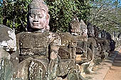 Angkor Thom - the South Gate - Devas 